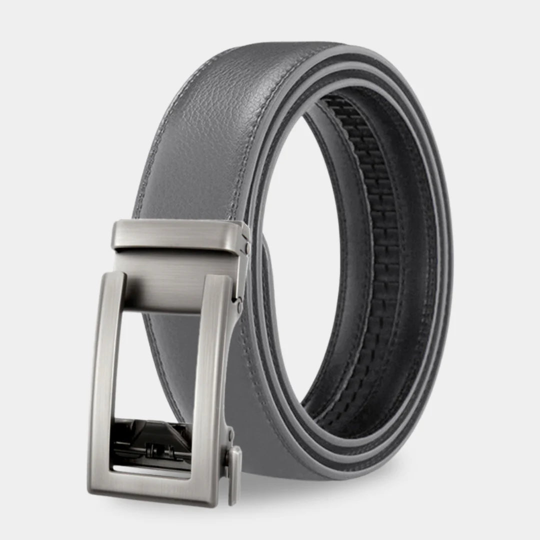 Cinturón Majestic de cuero con ajuste automático