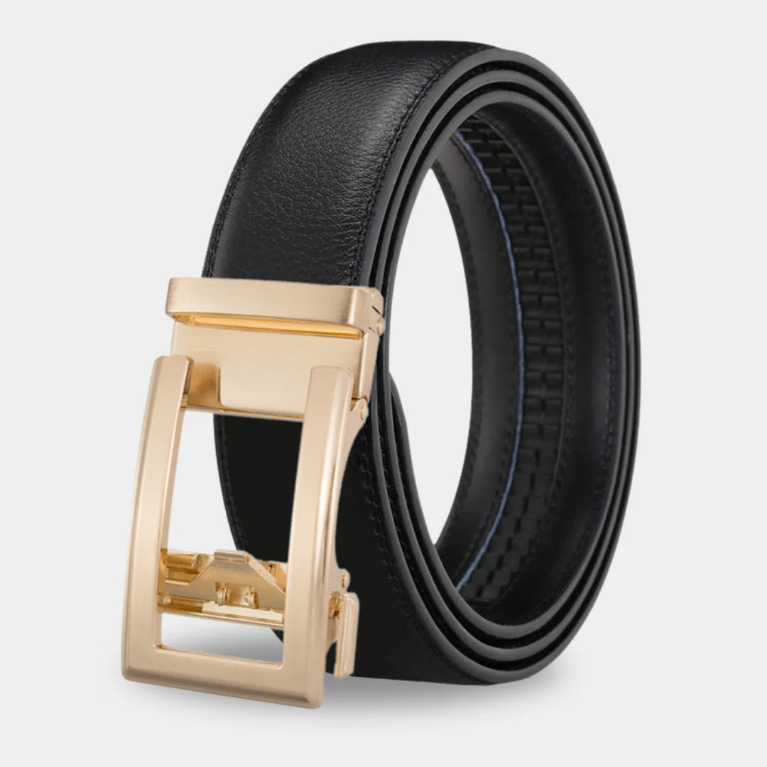 Cinturón Majestic de cuero con ajuste automático