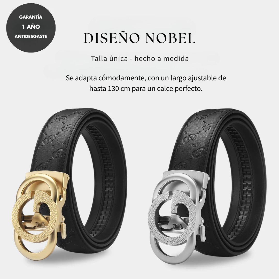 Cinturón Majestic de cuero con ajuste automático
