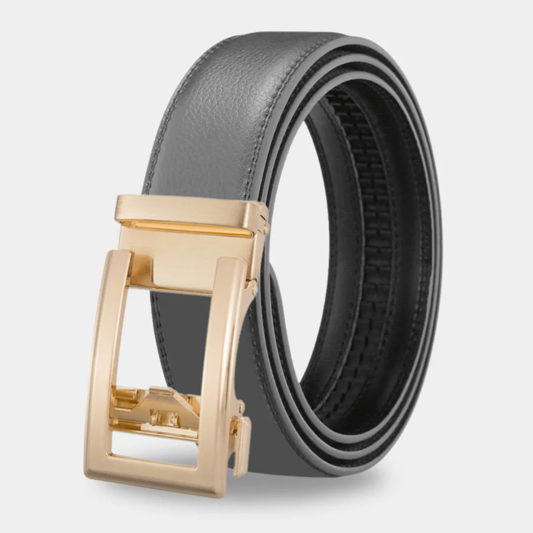 Cinturón Majestic de cuero con ajuste automático