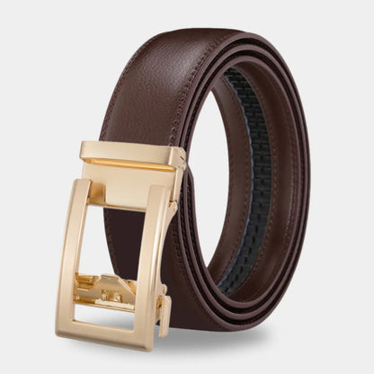 Cinturón Majestic de cuero con ajuste automático