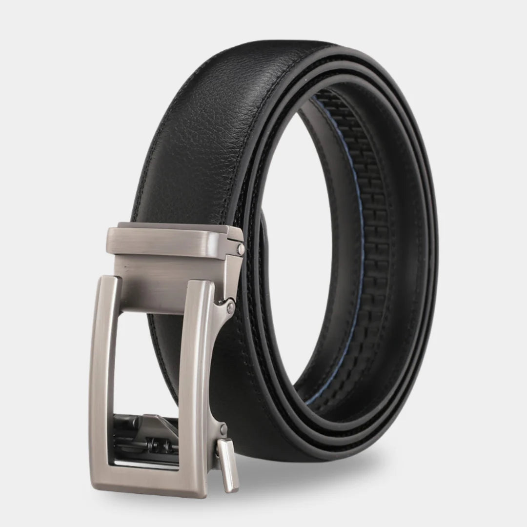 Cinturón Majestic de cuero con ajuste automático